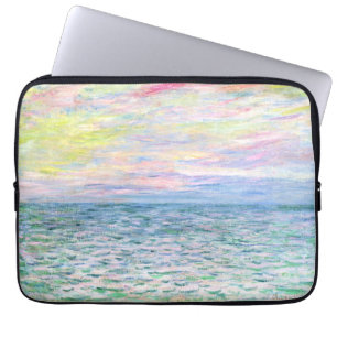 Sunset at Pourville by Monet Laptop Sleeve