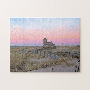 Sunset at Provincetown Massachusetts Jigsaw Puzzle
