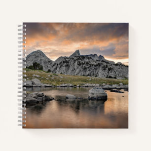 Sunset at Pyramid Lake Notebook
