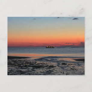 Sunset at Race Point Provincetown Cape Cod Postcard