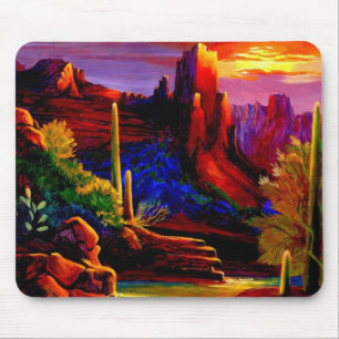 Sunset at Red Rock Mousepads