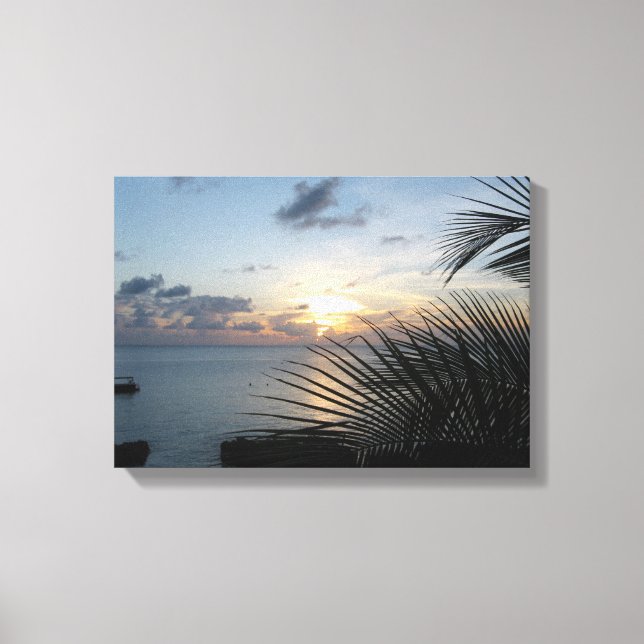 Sunset at Sunset House GCM Canvas Print (Front)