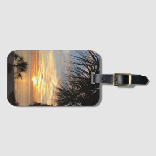 Sunset At The Beach Luggage Tag