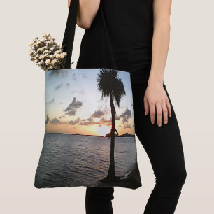 Sunset At The Beach Tote Bag