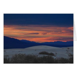 Sunset at the Dunes,  Blank Inside