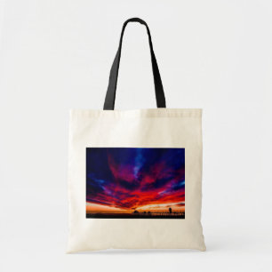 Sunset at the Pier, Huntington Beach, CA Tote Bag