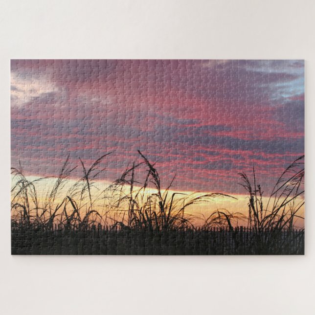 Sunset at the Seaside Jigsaw Puzzle (Horizontal)