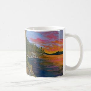 Sunset at Tubbs Hill Coffee Mug