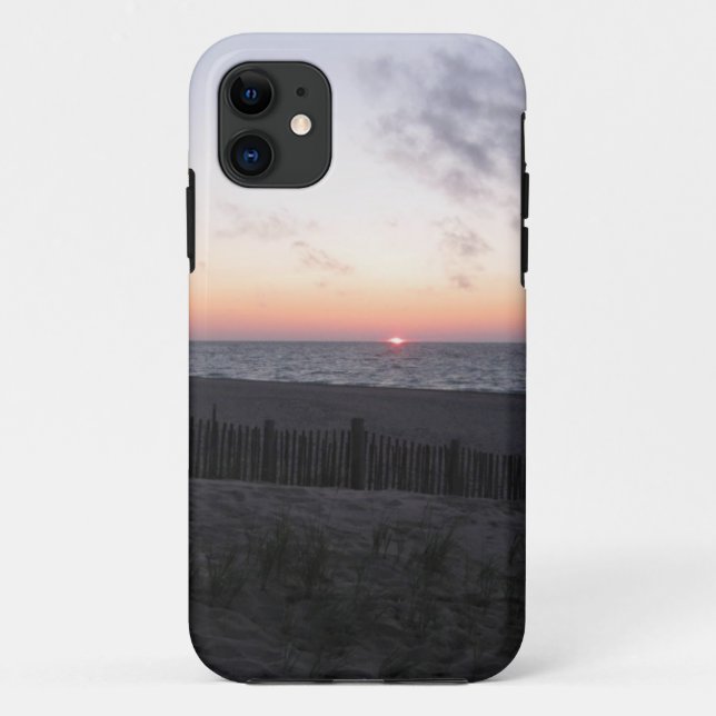 sunset at two-hearted River, Michigan lk superior Case-Mate iPhone Case (Back)