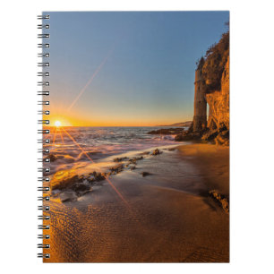 Sunset at Victoria Beach 2 Notebook