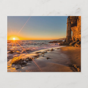 Sunset at Victoria Beach 2 Postcard