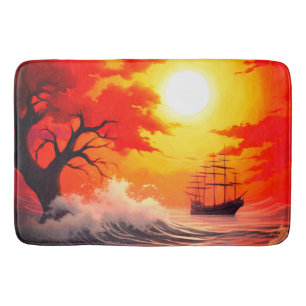 Sunset Bath Mat