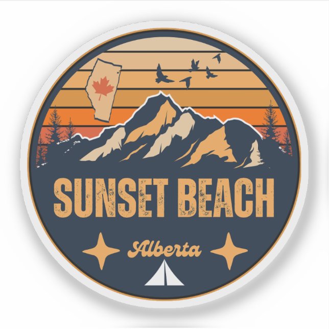 Sunset Beach, Alberta (Front)