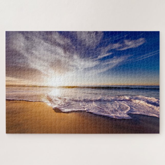 Sunset beach B-0620250608 Jigsaw Puzzle (Horizontal)