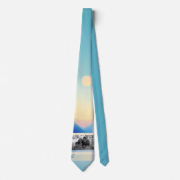 Sunset Beach Bauhaus Tie