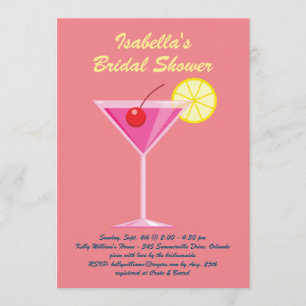 Sunset Beach Bridal Shower Invitation