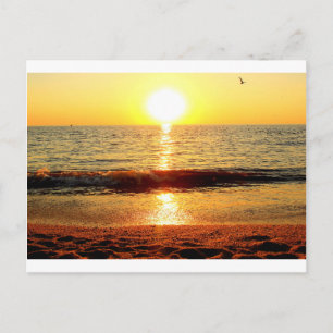 Sunset beach, Cape May NJ Postcard