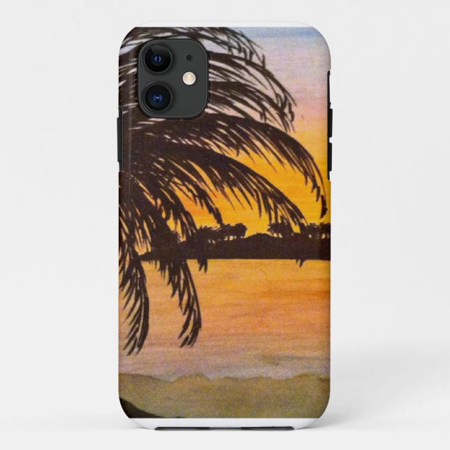sunset beach Case-Mate iPhone case (Back)
