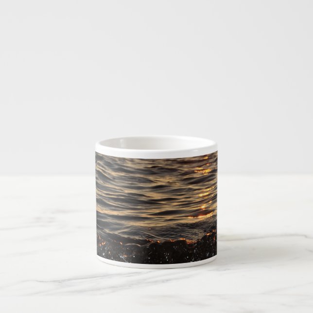 sunset beach espresso cup (Front)