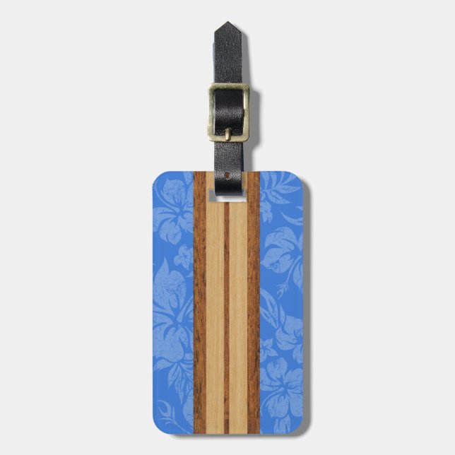 Sunset Beach Hawaiian Luggage Tags (Front Vertical)