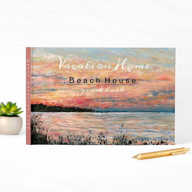 Sunset Beach Home Vacation Rental Guest Book (Sunset Beach Home Vacation Rental Guest Book from Jenn's Emporium. )