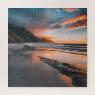 Sunset Beach Jigsaw Puzzle