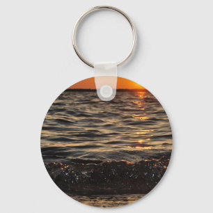 sunset beach key ring