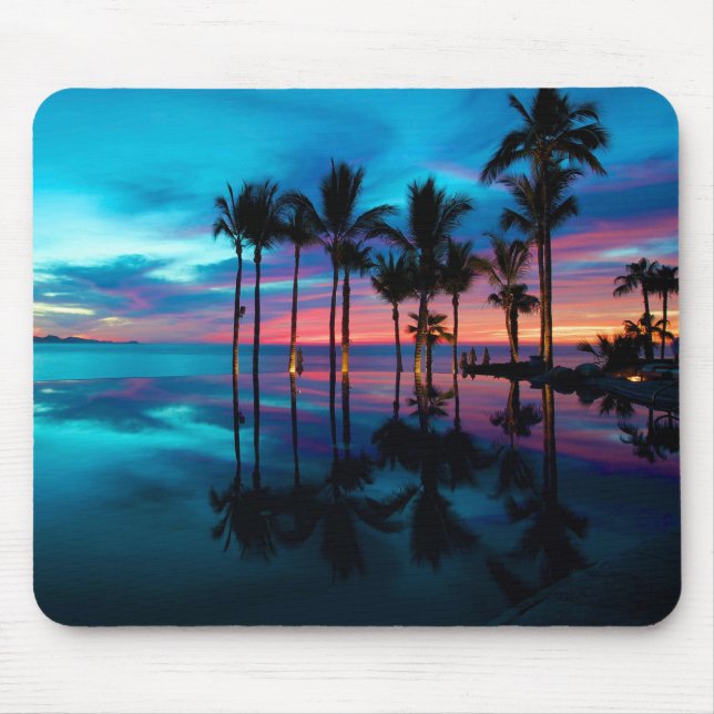 Sunset Beach Mouse Pad (Front)