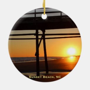 Sunset Beach, NC Christmas Tree Ornament