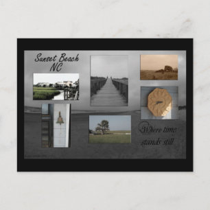 Sunset Beach North Carolina Postcard