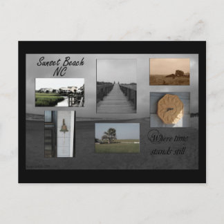 Sunset Beach North Carolina Postcard