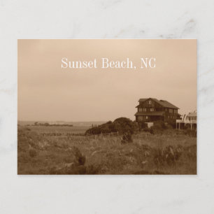Sunset Beach North Carolina Postcard