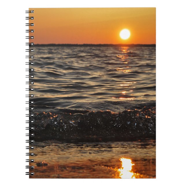 sunset beach notebook (Front)