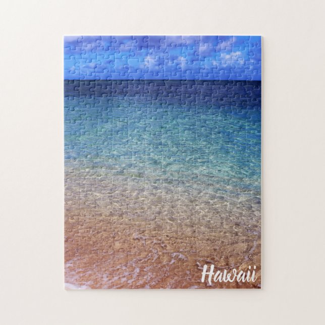 Sunset Beach on Oahu Jigsaw Puzzle (Vertical)