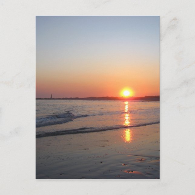 Sunset * Beach Postcard (Front)