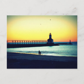 Sunset Beach Postcard