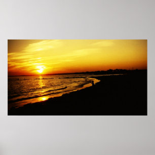 Sunset Beach Poster