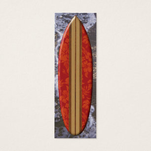 Sunset Beach Surfboard Bookmark