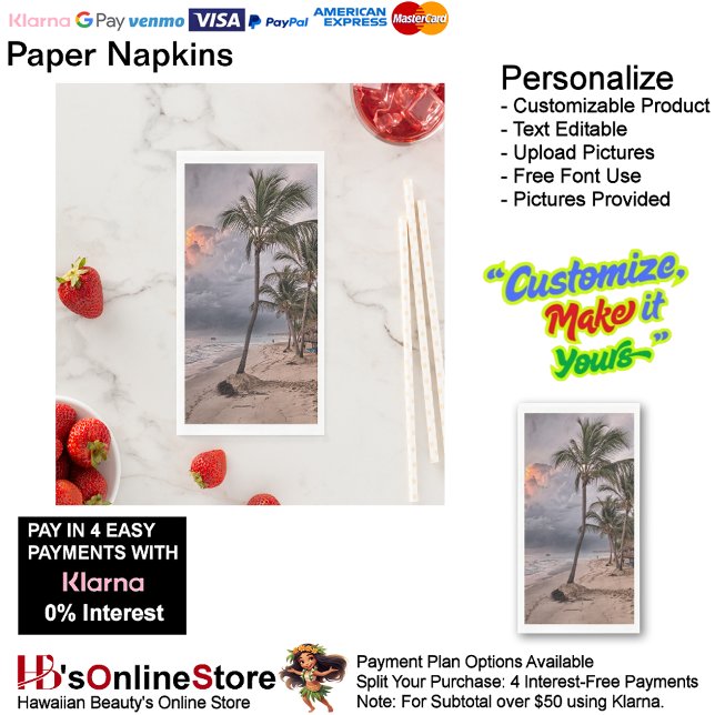 Sunset Beach Tables Kitchen Restaurant Decor 9 Napkin (Sunset Beach Tables Kitchen Restaurant Decor Paper Guest Towels 9.)