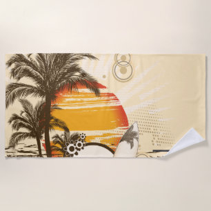 Sunset - Beach Towel