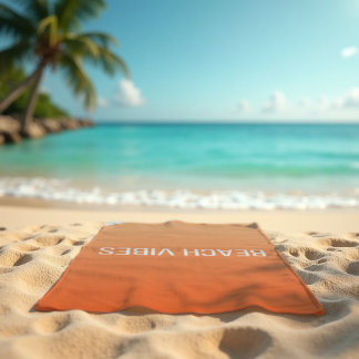 Sunset Beach Vibes - Modern Gradient Towel