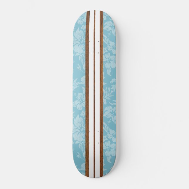 Sunset Beach Vintage Surf Skateboard (Front)