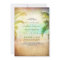 Sunset beach wedding invitations