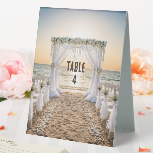 Sunset Beach Wedding With Floral Arch (In SItu (Wedding))