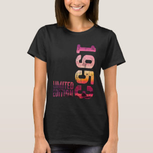 Sunset Beach Year 1953 Birth Vintage Since 1953 Re T-Shirt