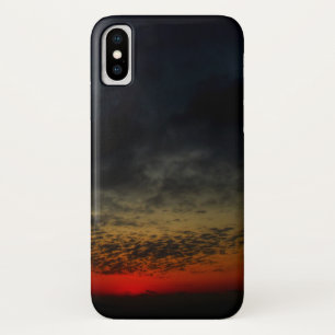 Sunset Before the Storm iPhone X Case