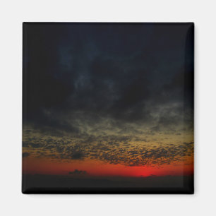 Sunset Before the Storm Magnet
