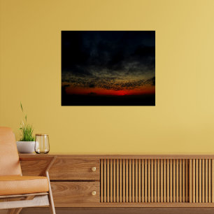Sunset Before the Storm Poster