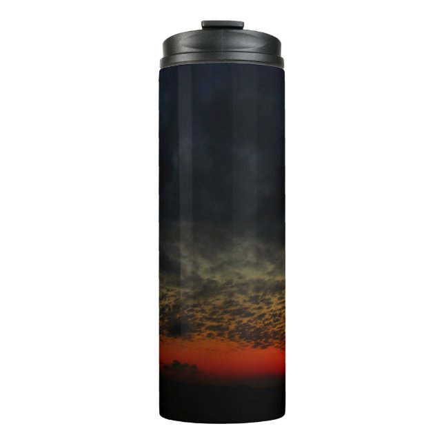 Sunset Before the Storm Thermal Tumbler (Front)