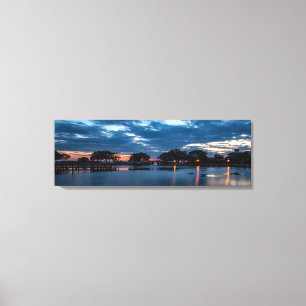 Sunset Begins At Whalehead Canvas Print